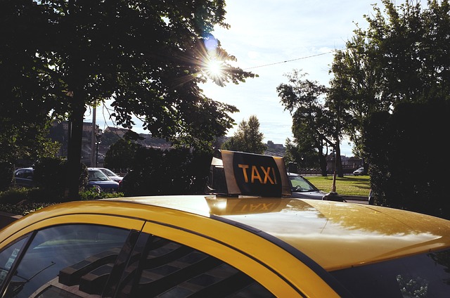 střecha taxi