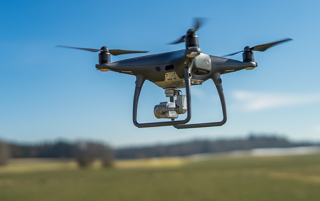 letící dron