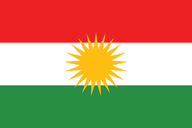 kurdistánská vlajka